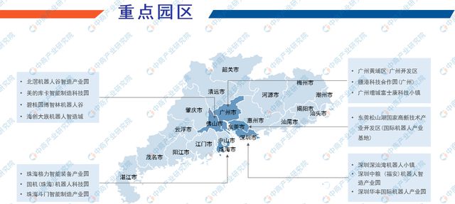 金年会官方陪玩2024年广东智能呆板人家产链全景图谱(图5)